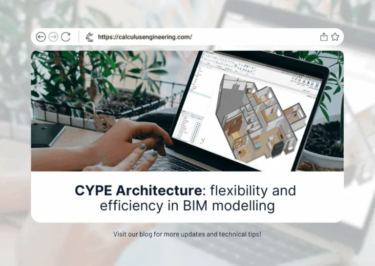 CYPE Architecture: flexibility and efficiency in BIM modelling
