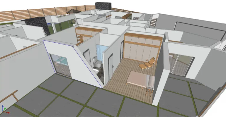 How to divide, edit and adjust the geometry of building elements in CYPE Architecture