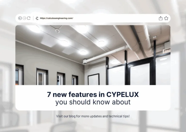 7 new features in CYPELUX you should know about