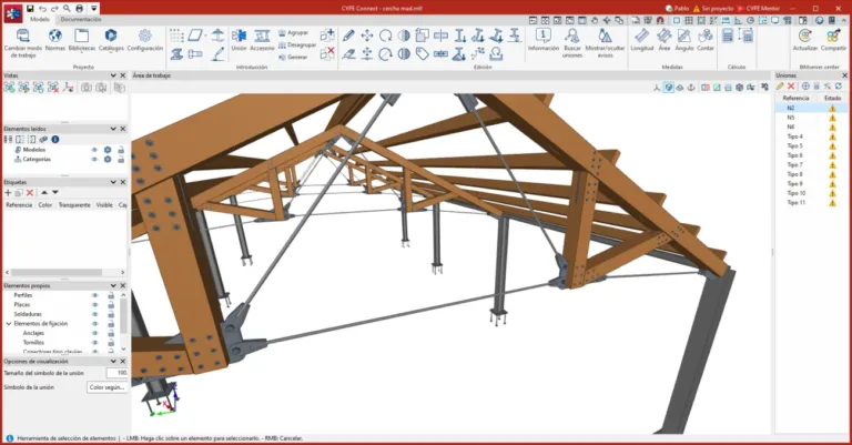Integrating StruBIM Steel features into CYPE Connect